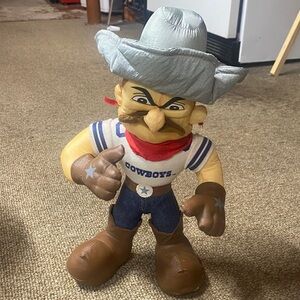 1994 Vintage Stuffins brand Dallas Cowboys Mascot Plush Toy